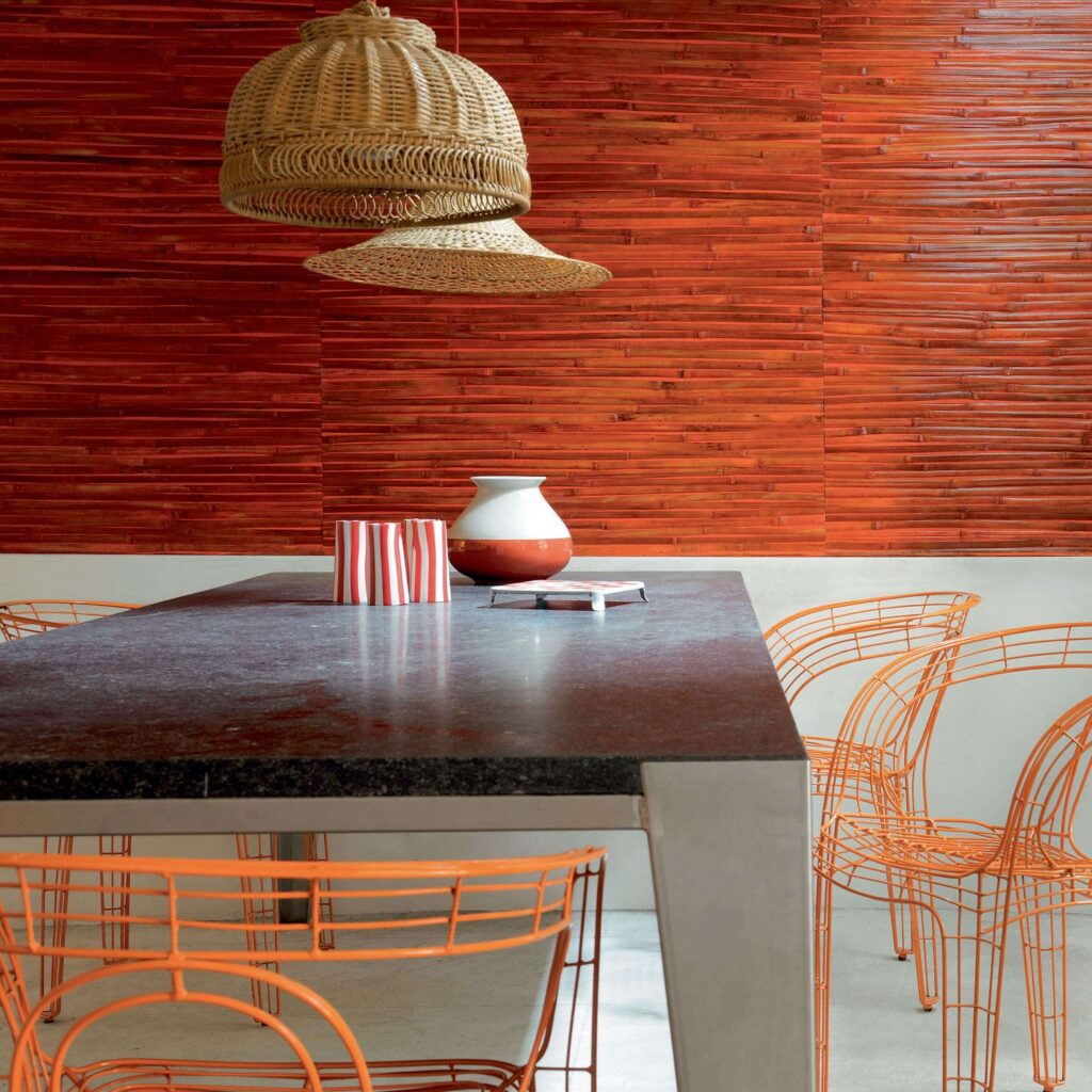 fibras naturales papel tapiz